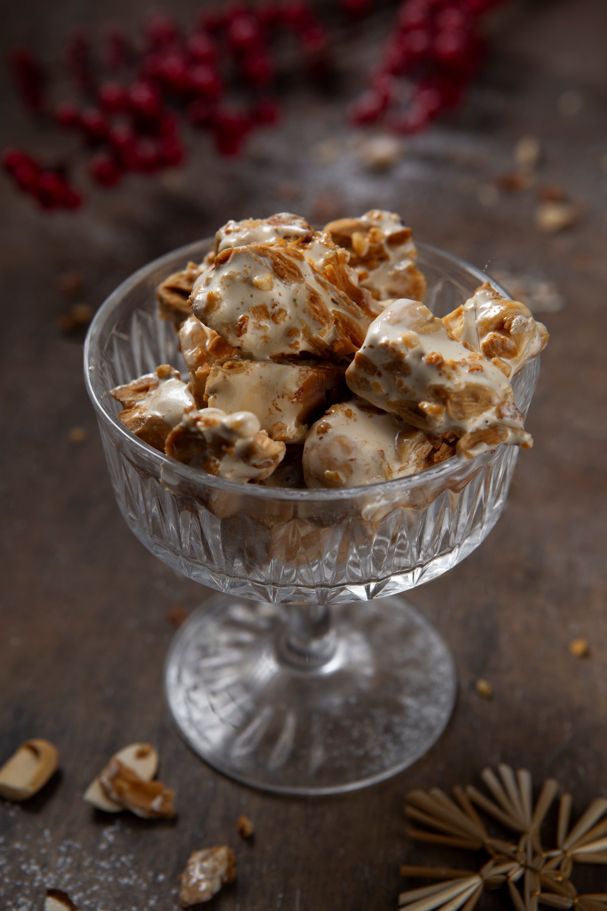Smoked Almond Praline Delight