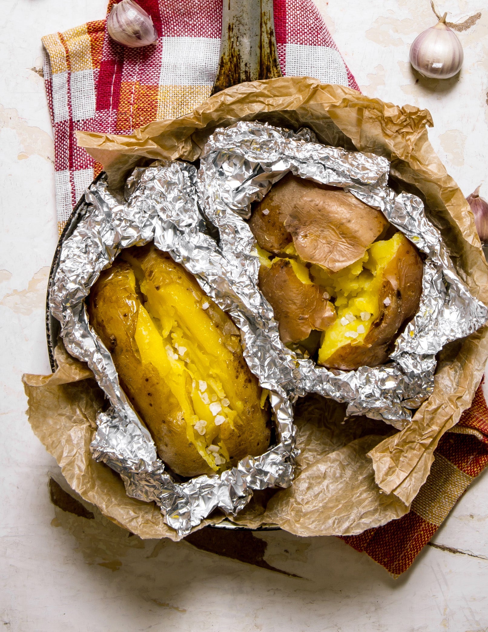 Smoked Baked Potatoes