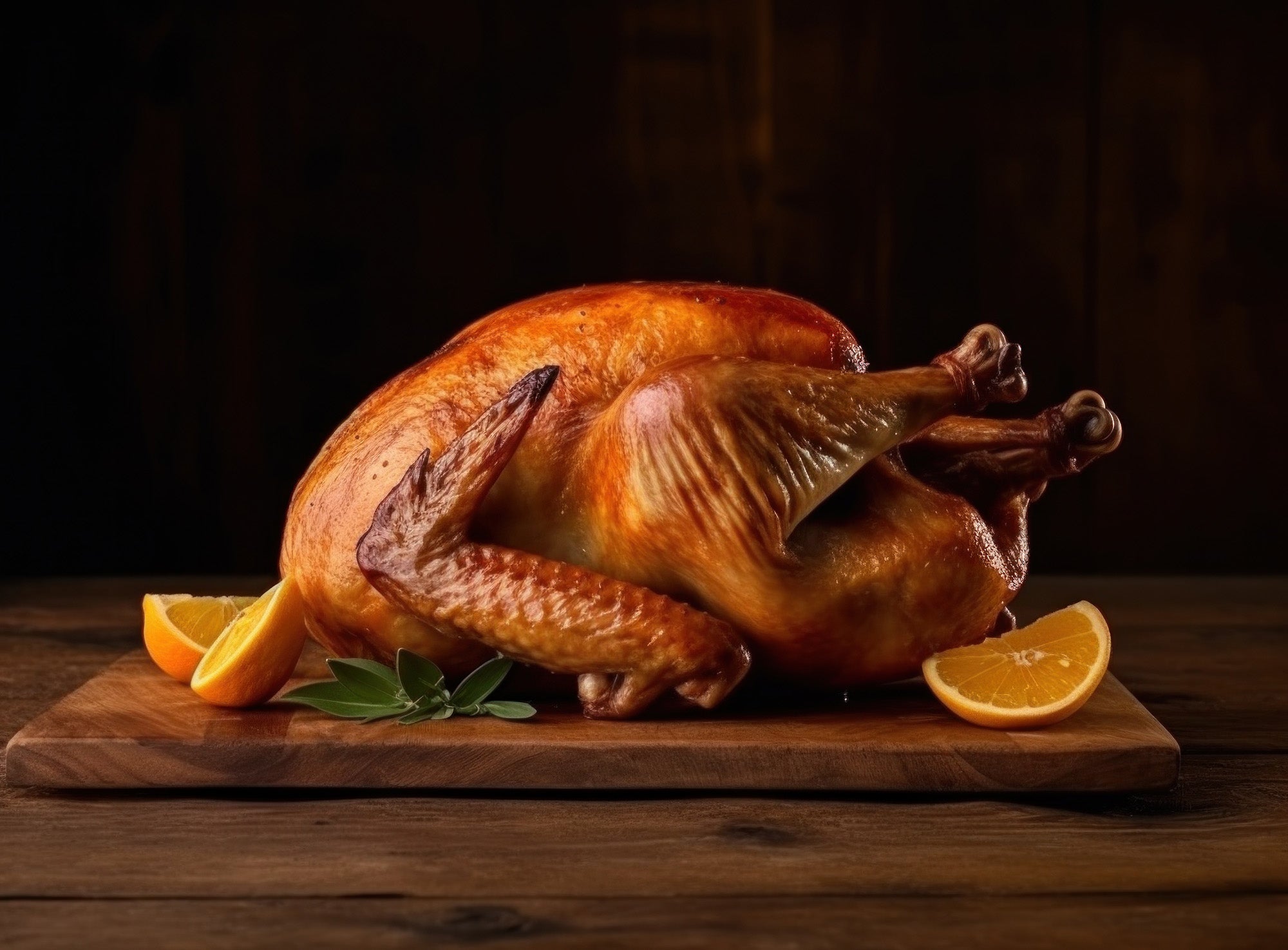 Honey Orange Smoked Turkey