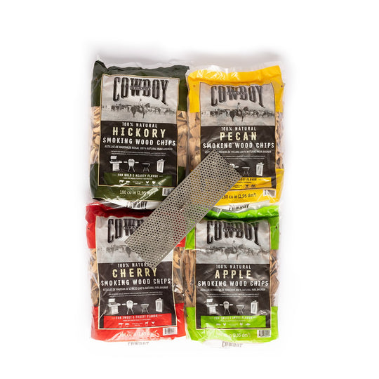 Big 4 Wood Chip Variety Pack with Wood Chip Tray