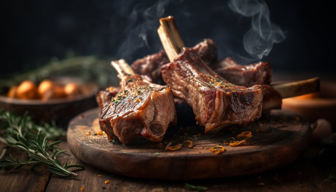 Smoked Rack of Lamb