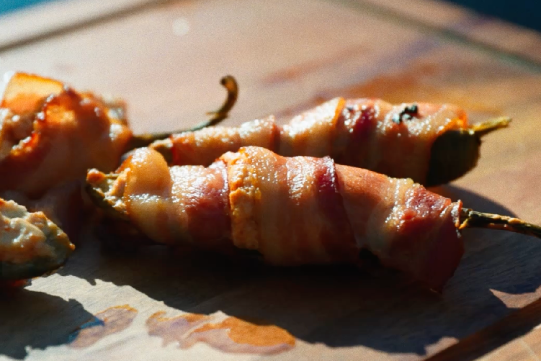 Smoked Bacon-Wrapped Jalapeño Poppers