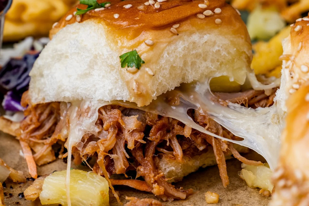 Smoked Pulled Pork Sliders