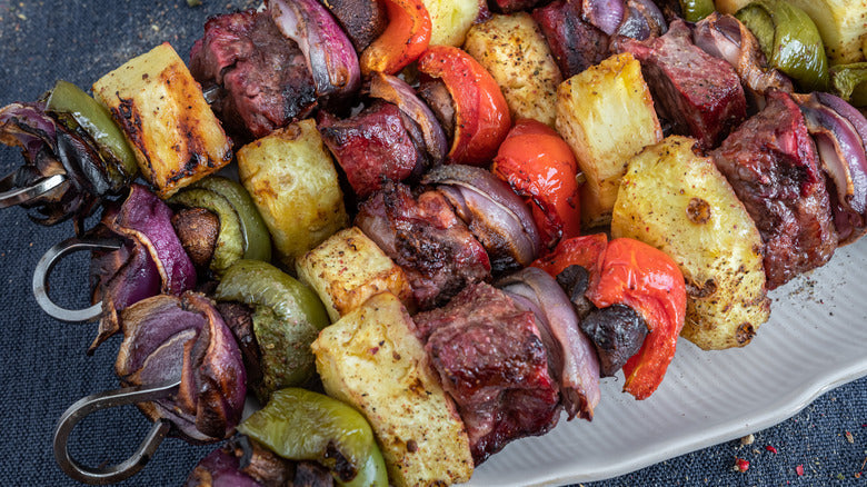 Smoked Beef Kabobs