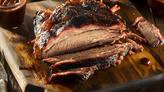 Ron's Oak Wood Smoked Brisket