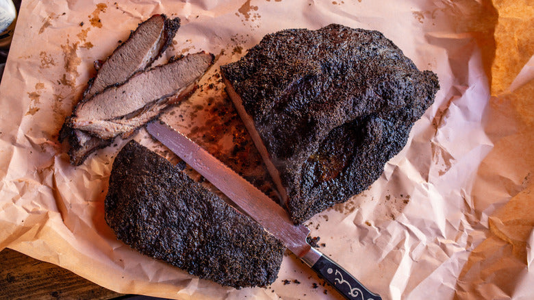 Peach Paper Brisket