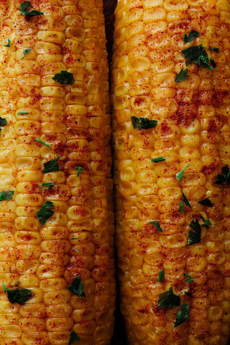 Grilled Smoked Corn on the Cob