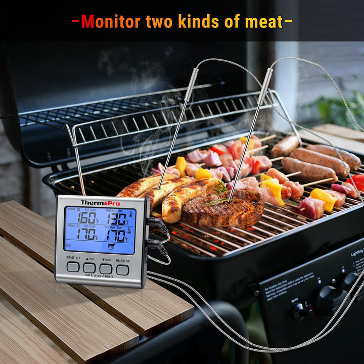 Dual Probe Wired Thermometer