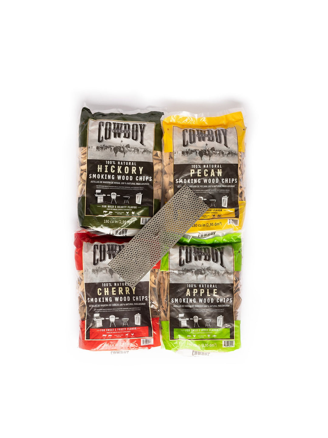 Big 4 Wood Chip Variety Pack with Wood Chip Tray