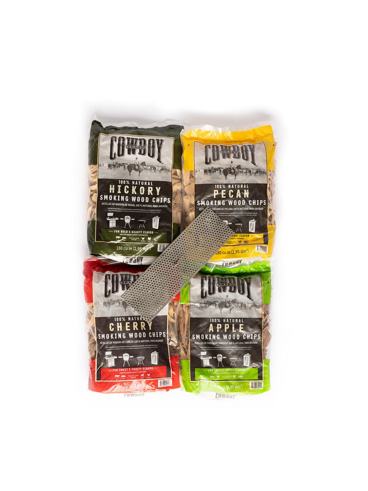 Big 4 Wood Chip Variety Pack with Wood Chip Tray