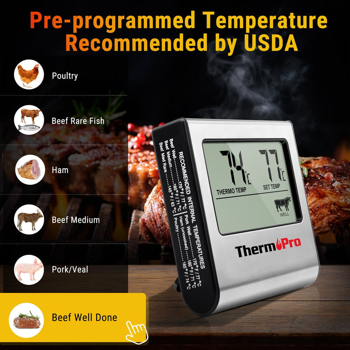 Single Probe Wired Thermometer