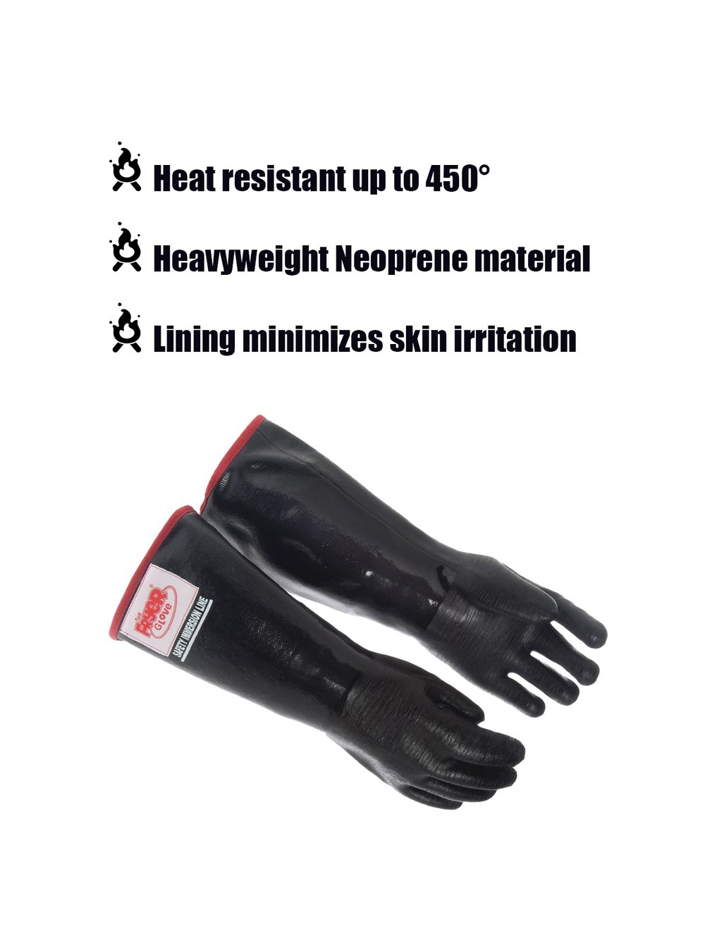 gloves for cigarette smokers Oklahoma Joe's One Size Fits All Black Nitrile Gloves, (25-Pairs) 4386292R06 at Constructed from high KITCHEN PERFECTION Silicone Smoker BBQ