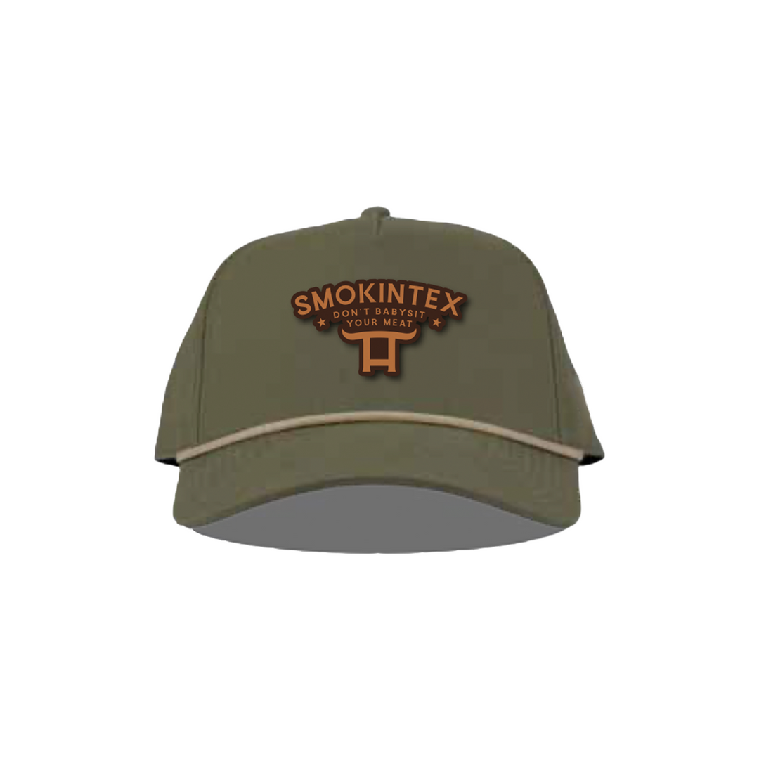 SmokinTex Leather Logo Hat